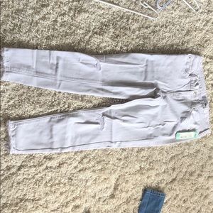 White Just USA skinny jeans